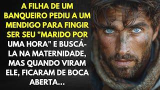 A filha de um banqueiro pediu a um mendigo para fingir ser seu "marido por uma hora" e buscá-la na..