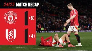 Defeat In The FA Cup | Man Utd v Fulham