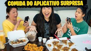 QUEM ESCOLHE A MELHOR COMIDA DO APLICATIVO SURPRESA | Blog das irmãs