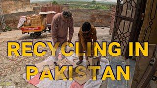 Cardboard Recycling in Pakistan #villagelife