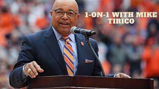 Mike Tirico on Syracuse's place in a turbulent college sports scene and hosting the Paris Olympics