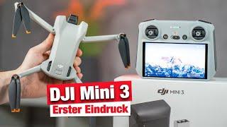 DJI MINI 3 ( Ohne Pro ) - Die neue Drohne für Anfänger -  Mein erster Eindruck - Teil 1