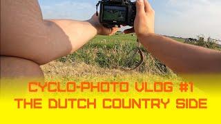 cyclo-photo vlog #1 first person photo shoot and cycling  on the Dutch country side