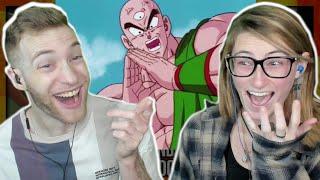 TIEN VS CELL!!! Reacting to "DragonBall Z Abridged Episode 48" with Kirby!