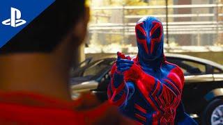 Spider-Man 2099 - Miguel O'Hara teaches Miles Morales How To Fight