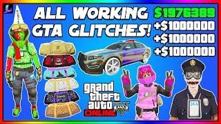 ALL WORKING GTA 5 GLITCHES IN 1 VIDEO! BEST GLITCHES IN GTA 5 ONLINE AFTER PATCH 1.70