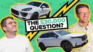 Should You Buy Base Luxury or Fully Loaded Economy Car? Porsche Macan VS Honda CR-V!