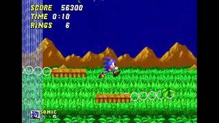 Sonic The Hedgehog 2 Longplay ''No Chaos Emeralds''