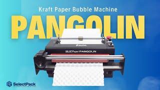 Kraft Paper Bubble Machine Pangolin - How to Use | SelectPack