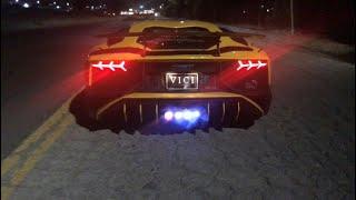 Straight piped Lamborghini Aventador SV! Pure sound!