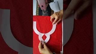 kurti Neck design cutting and stitching #kurtinackdesigns #gunjandesigner#youtubeshorts