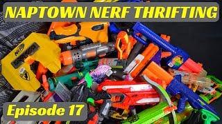 Naptown Nerf Thrifting: Episode 17 (HUGE VINTAGE NERF HAUL)