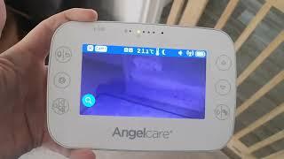 How to Zoom out on the Angelcare AC327 baby monitor #angelcare #babymonitor