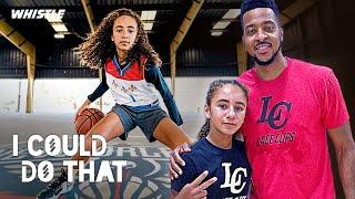 12-Year-Old Basketball PRODIGY vs. NBA Skills Challenge  | Jaliyah Manuel RETURNS!