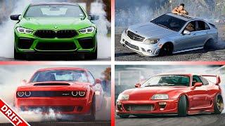 Drifts Of The Best Cars ! (Major Car Brands)