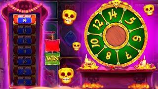 MAX SPINS AND BIG WINS ON MUERTOS MULTIPLIER MEGAWAYS SLOT