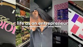 Weekly Vlog | Life as a entrepreneur | business t-shirts + long work week + Sunday reset