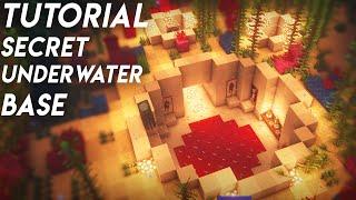 Minecraft Secret Underwater Survival Base Tutorial (How to Build In Minecraft)