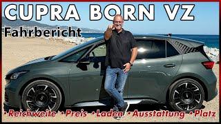 Cupra Born VZ - Mehr Leistung mehr Ausstattung aber auch besser? Test Review Probefahrt Deutsch 2024