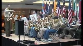 Troop 208 Boy Scout Band - Song  America The Beautiful / Battle Hymn Of The Republic