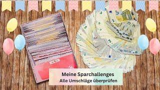 Geld zählen | Alle Sparchallenges überprüfen | Umschlagmethode