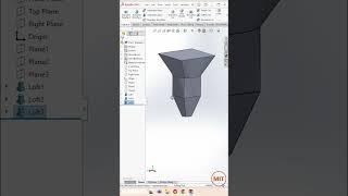 SolidWorks Loft Feature Explained in 60 Seconds!