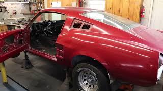 Replacing 1967 Mustang Sheet Metal in 13 Minutes!