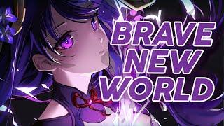 Nightcore - Brave New World (Lyrics) (STARSET)