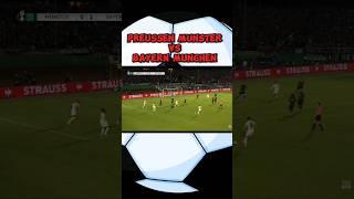 DFB Pokal Preussen Munster vs B Munchen 0-4 #bayernmunich #shortvideo #dfbpokal #viral video