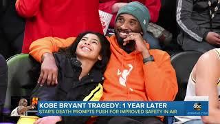 Tragic death of Kobe Bryant: 1 year later