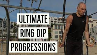 Ring Dip Progressions from Beginner to Advanced with Antranik