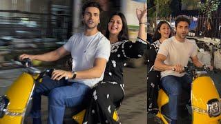 Divyanka Tripathi and Husband's Joyride on a Scooter