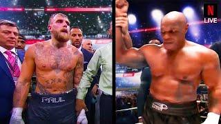 Mike Tyson DESTROYS Jake Paul | Paul VS Tyson Full Fight Highlights (Netflix 2024)