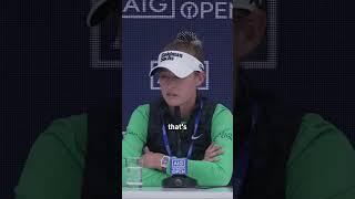 "It's tough to watch" Nelly Korda on slow play