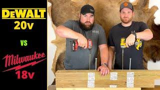  MILWAUKEE vs DeWALT Showdown, Which One DOMINATES!?