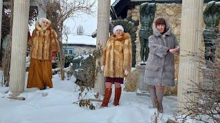  Волшебная зимняя фотосессия среди скульптур | Мастерская скульптора Галатея ️