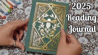 2025 Reading Journal Set Up || Creative Book Journal