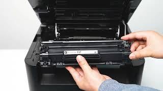 Tutorial | How to Install Canon 137 Black Toner Cartridge in Printer