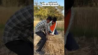 Gaon aur gehun ki katni #viral#trending #desi #gehu #bihar #desi #funny #youtubeshorts