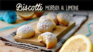 Come fare i BISCOTTI MORBIDI AL LIMONE Ricetta Facile - Buon'Idea #SHORTS