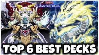 TOP 6 BEST DECKS in MASTER DUEL!