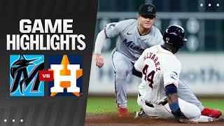 Marlins vs. Astros Game Highlights (7/10/24) | MLB Highlights