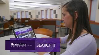 Discover K-State Libraries: Search It