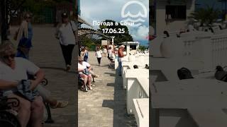 17.06.2025. Погода в Сочи в июне. Смотри на Чёрное море каждый день.