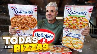 PROBANDO TODAS las PIZZAS de RISTORANTE  ¿LAS MEJORES PIZZAS CONGELADAS de SUPERMERCADO?