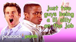 Shawn and Gus being two silly guys | Psych