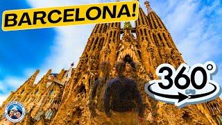 Meditative 360° VR Video Tour of Sagrada Familia Barcelona