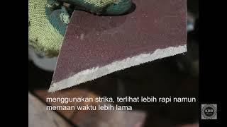 DIY amplas belt sander, solusi yang murah meriah