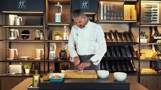 ZWILLING BALLARINI Boutique x lo Chef stellato Andrea Berton: tagli perfetti con il Takumi ZWILLING