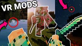 11 Mods that make Minecraft VR Incredible!